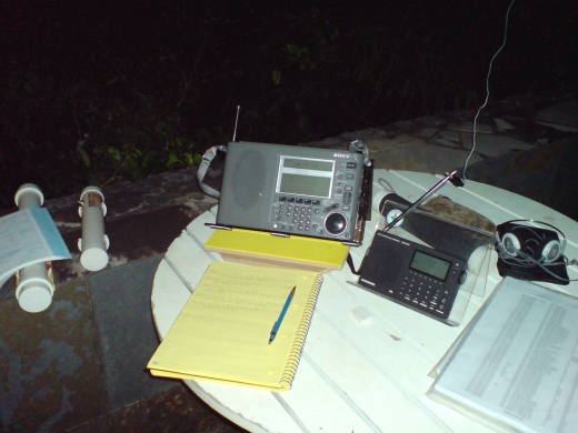 Local de escuta em Penedo, Itatiaia - Rio de Janeiro