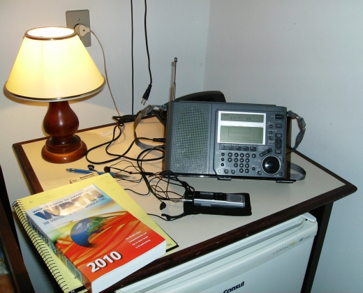 Sony ICF-SW77 para DX em Ondas Curtas e Tropicais - Fazenda Cascatinha - Mendes - Rio de Janeiro